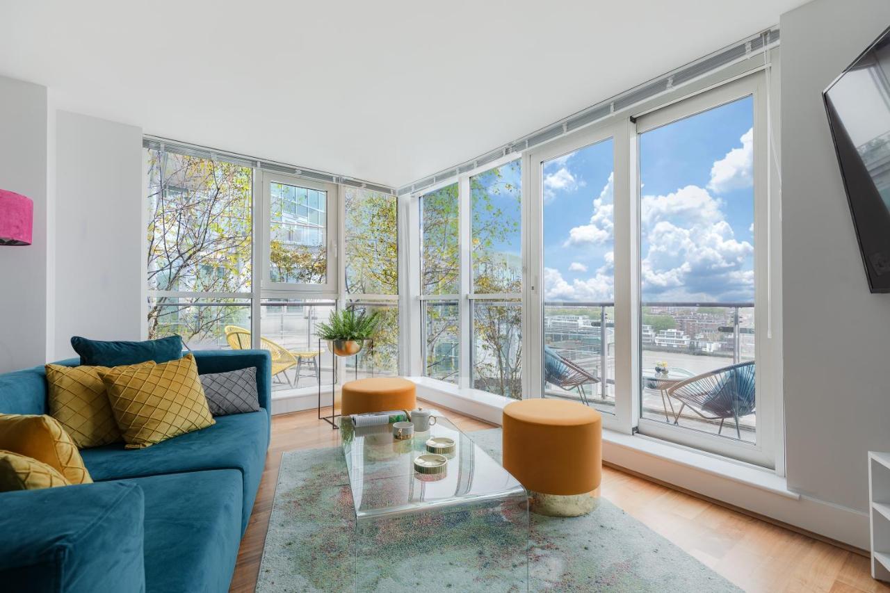 Best Thames View In Town! Large Luxxe Nomad Design Family Home Λονδίνο Εξωτερικό φωτογραφία